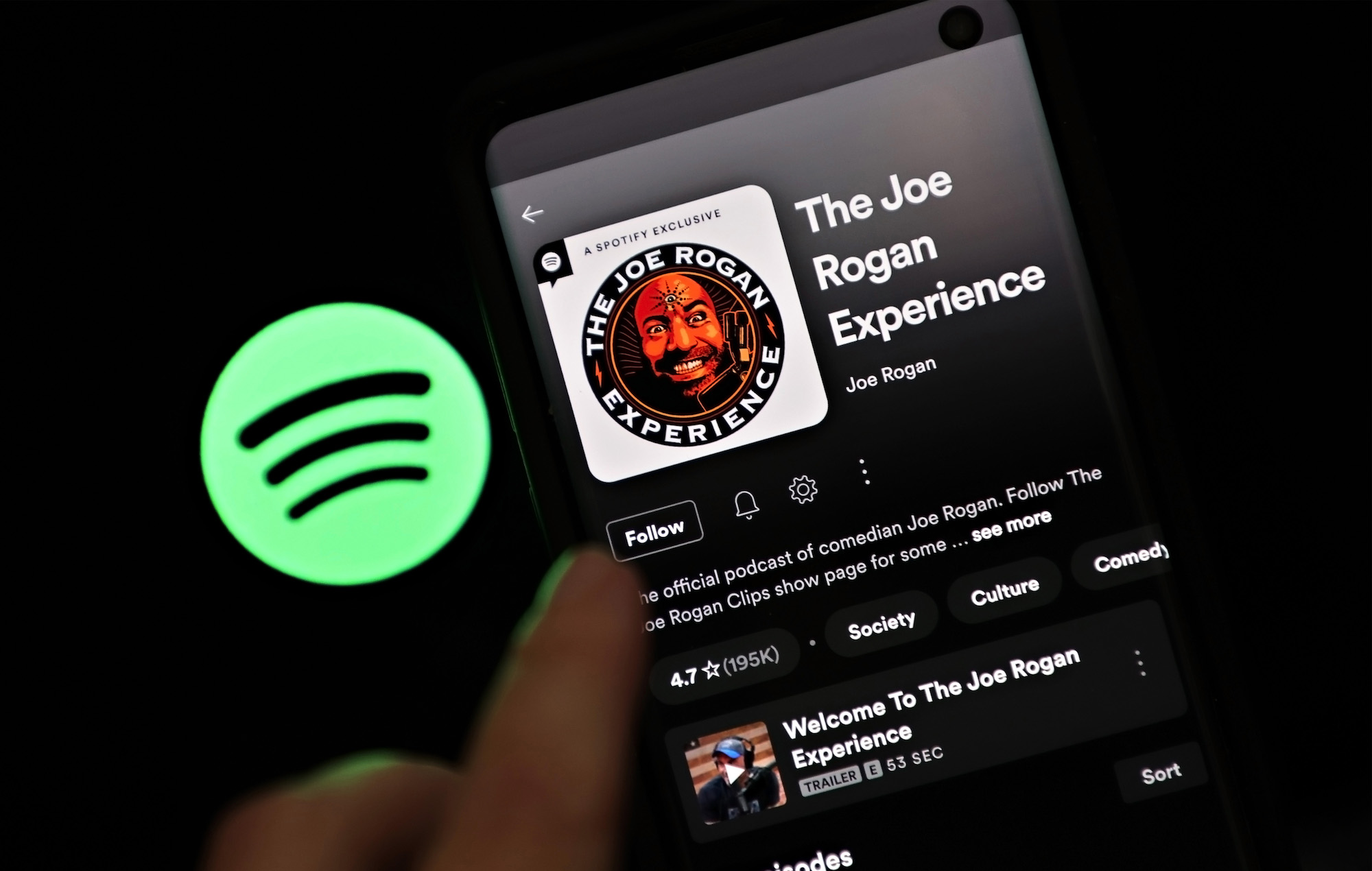 Spotify The Joe Rogan Experience