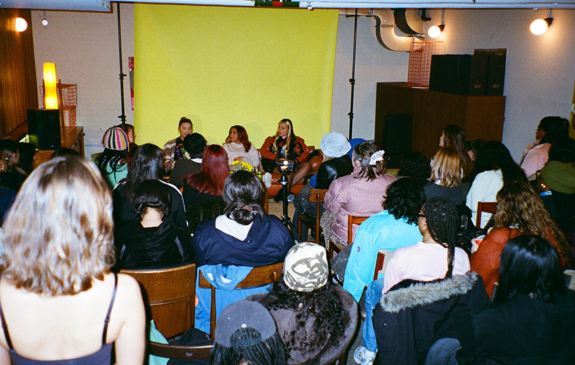 Tiffany Calver & Friends International Women's Day panel talk. Photo credit: FilmsByEks