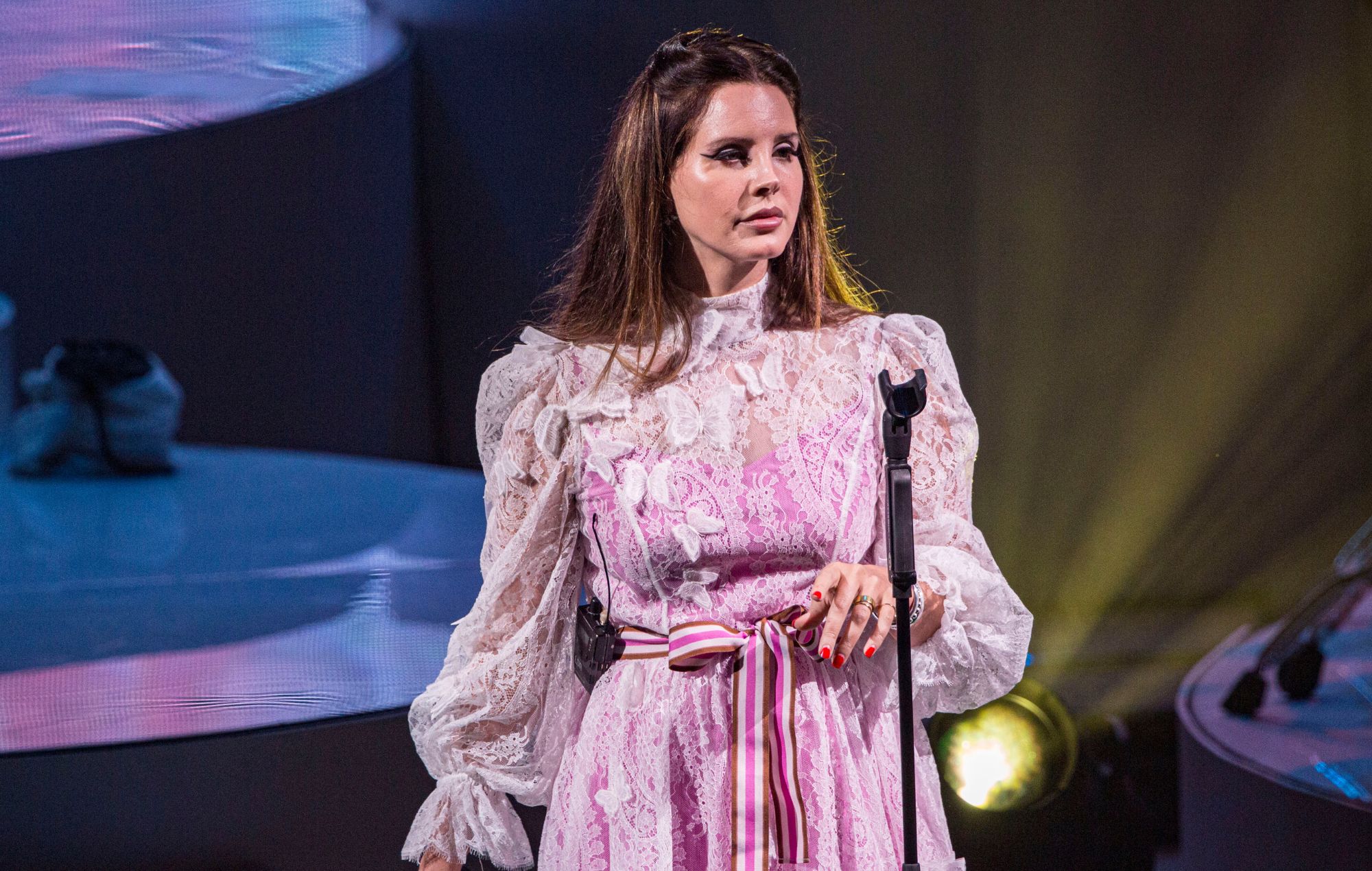 Lana Del Rey performs on stage