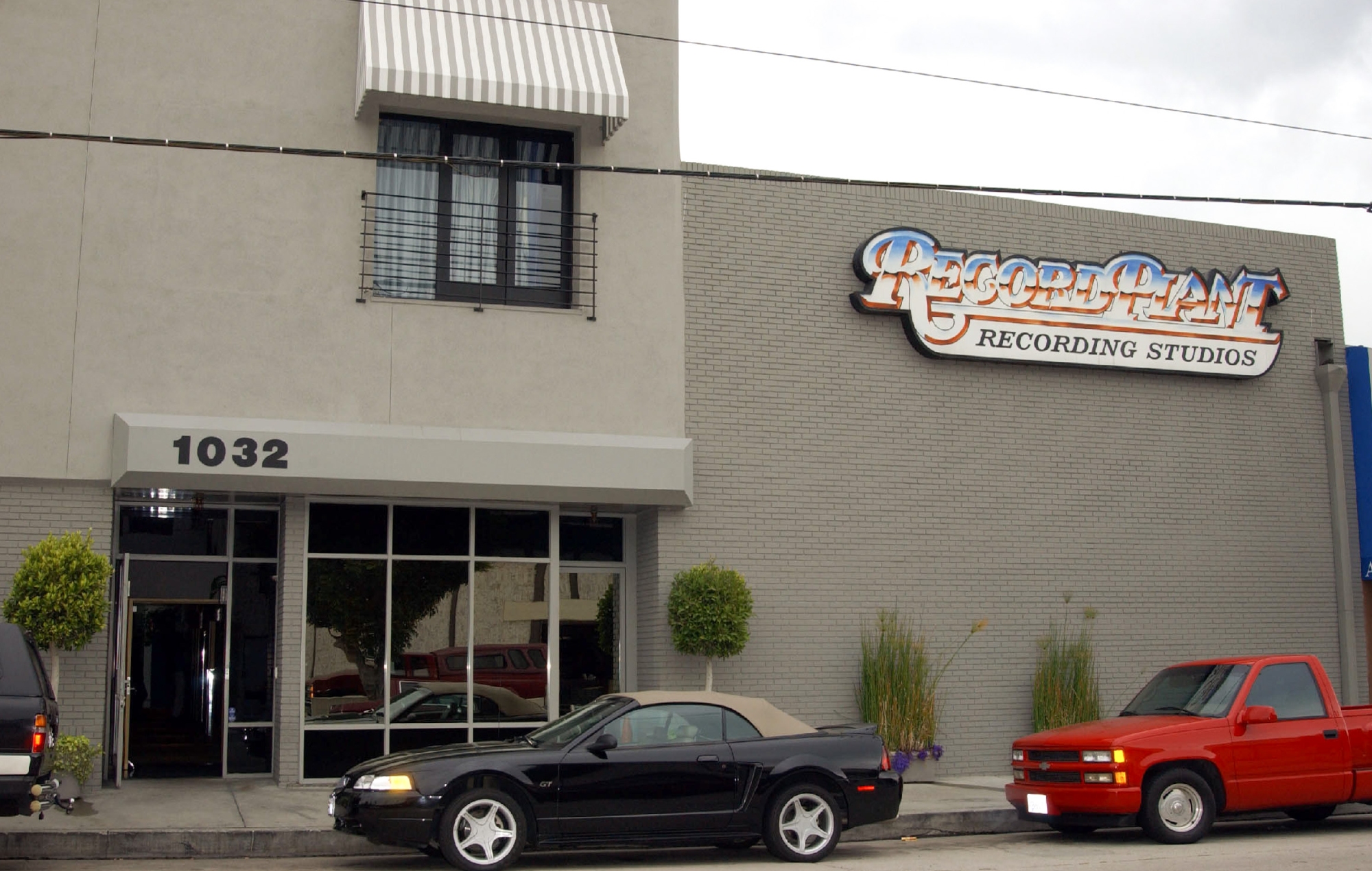 Exterior view of the Record Plant Recording Studio in 2002 (Photo by Axelle/Bauer-Griffin/GC Images)