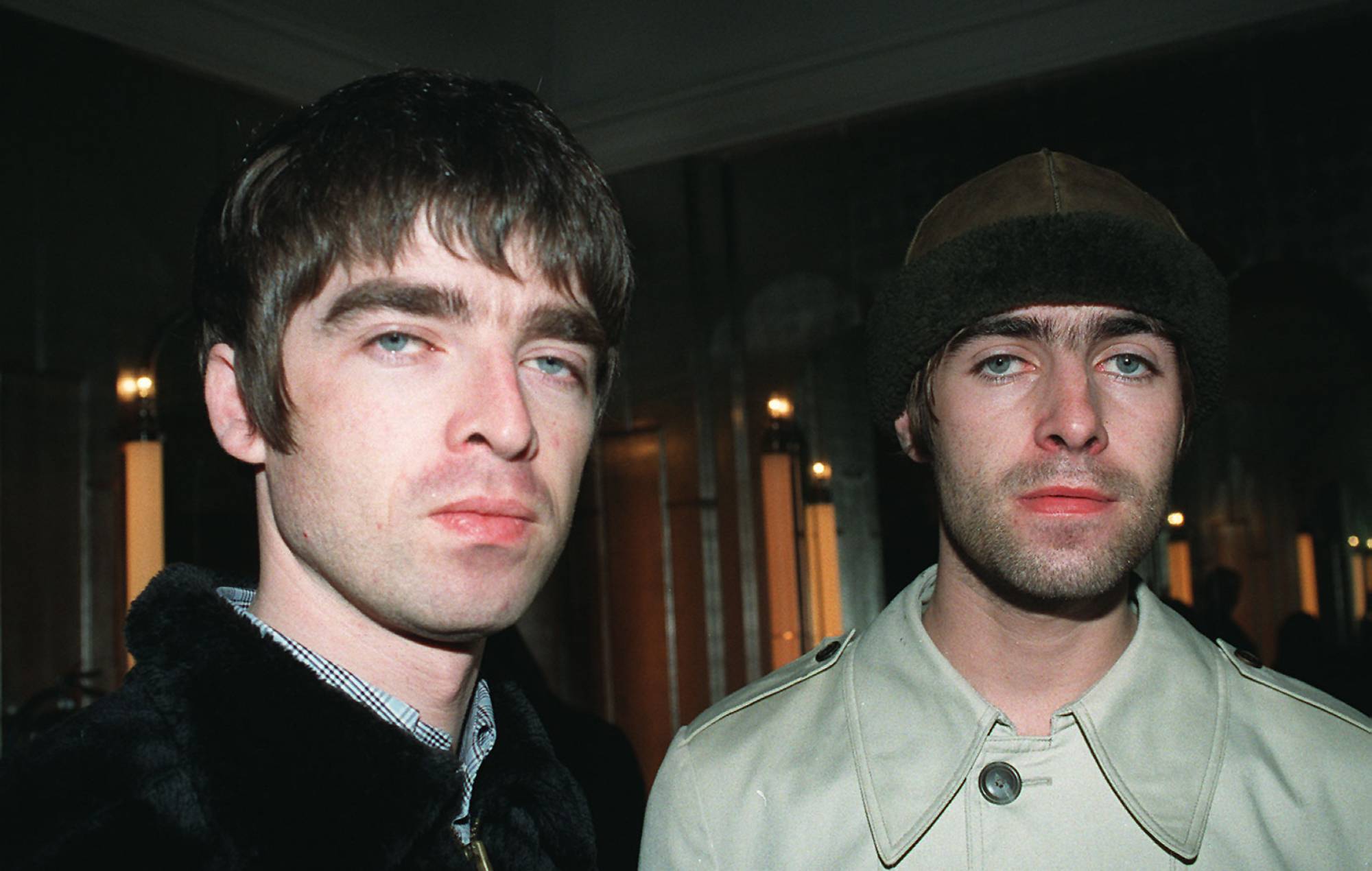 Oasis' Noel and Liam Gallagher. (Photo by PA Images via Getty Images)