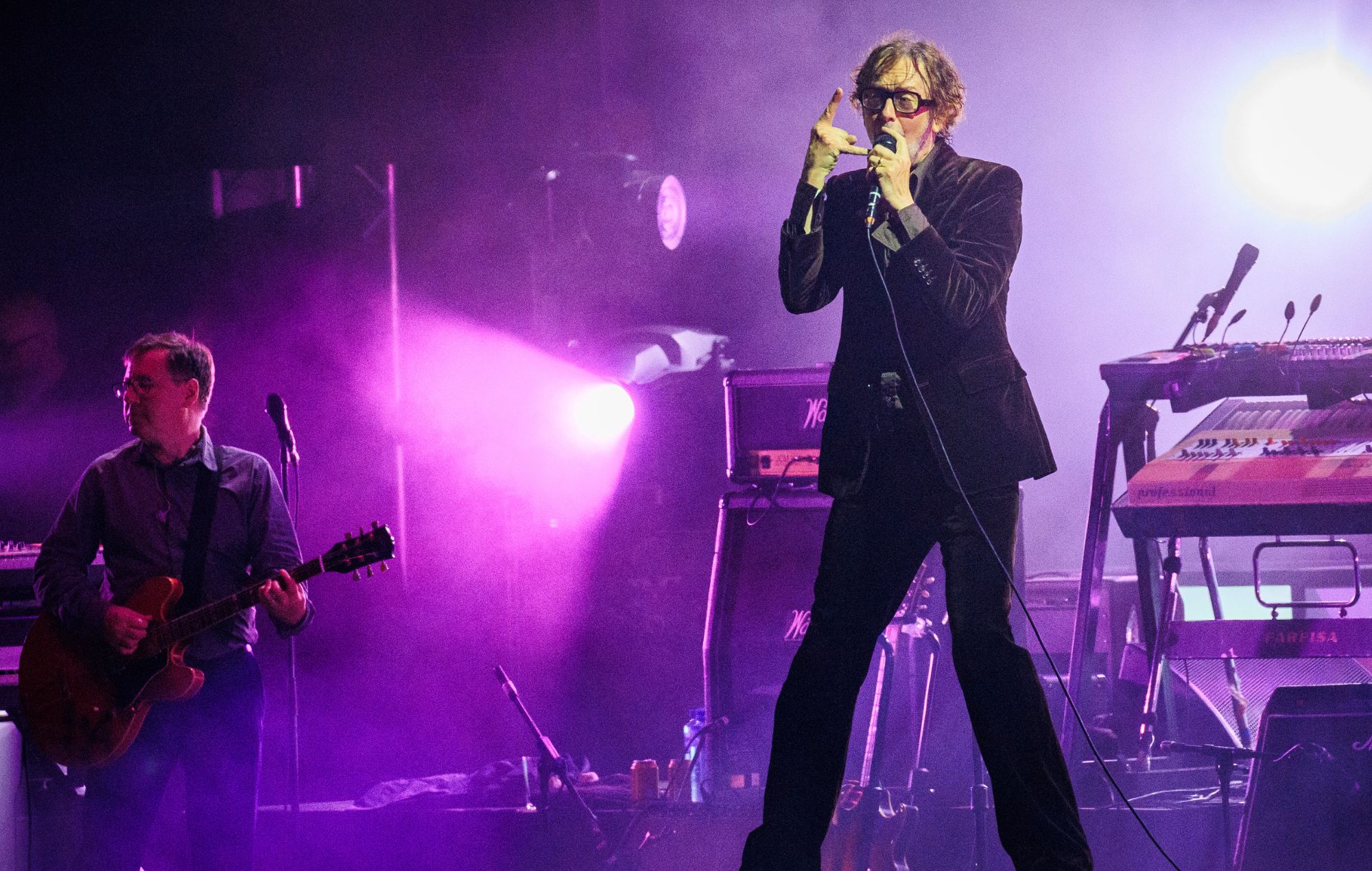 Pulp perform om stage at the Oyafestivalen on August 07, 2024