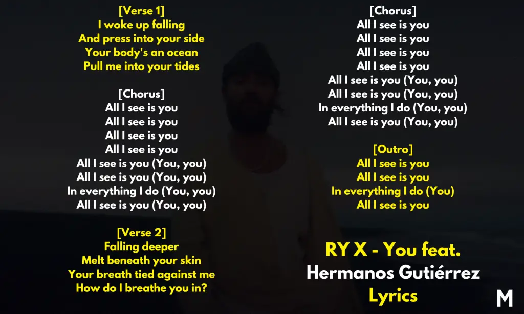 RY X You Lyrics