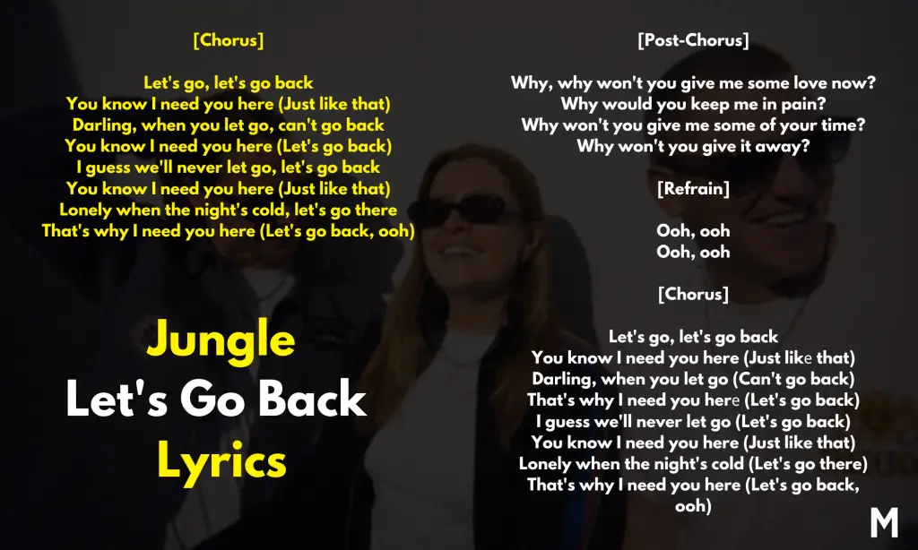 Jungle Let's Go Back Lyrics