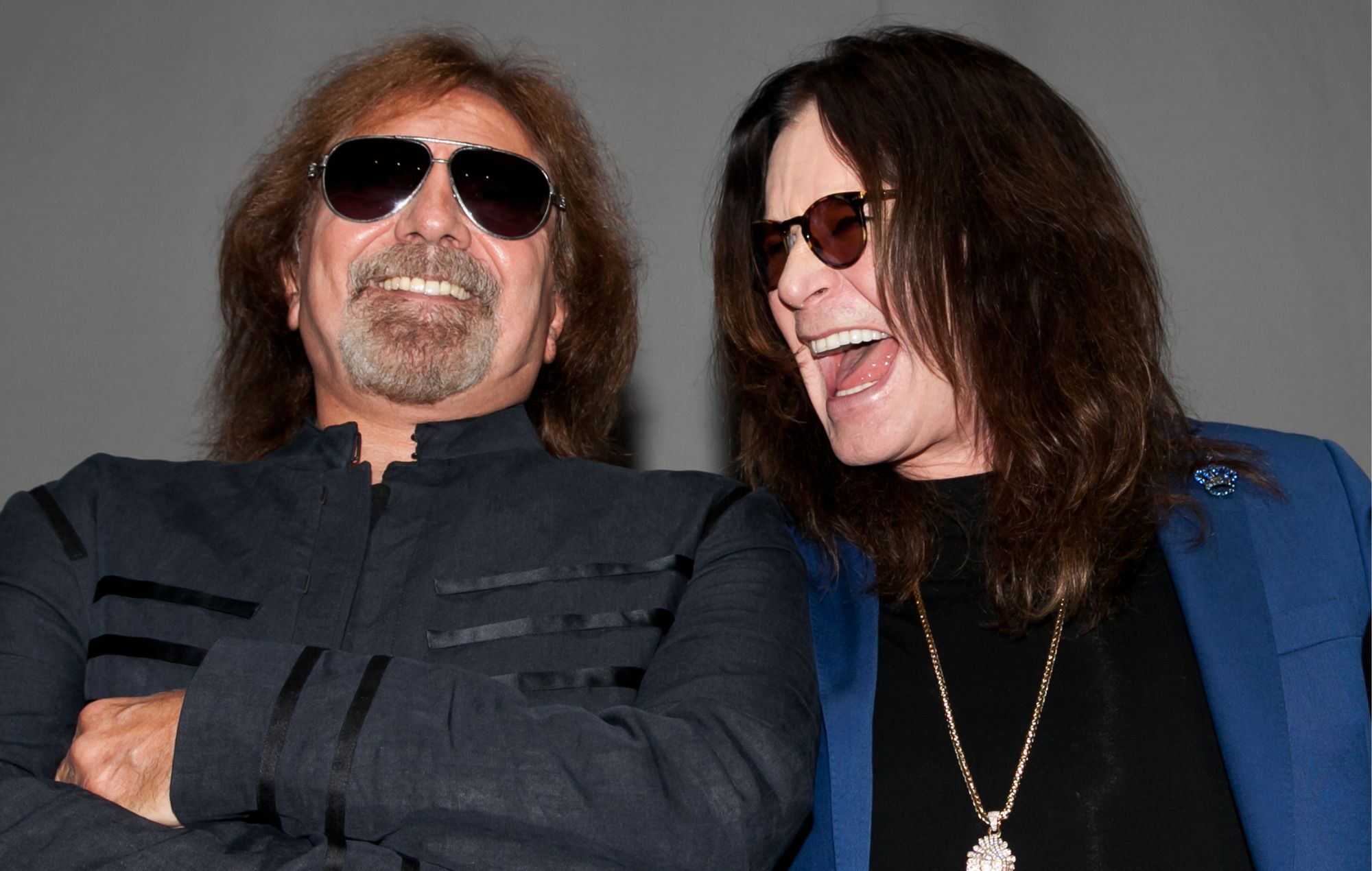 Geezer Butler and Ozzy Osbourne of Black Sabbath