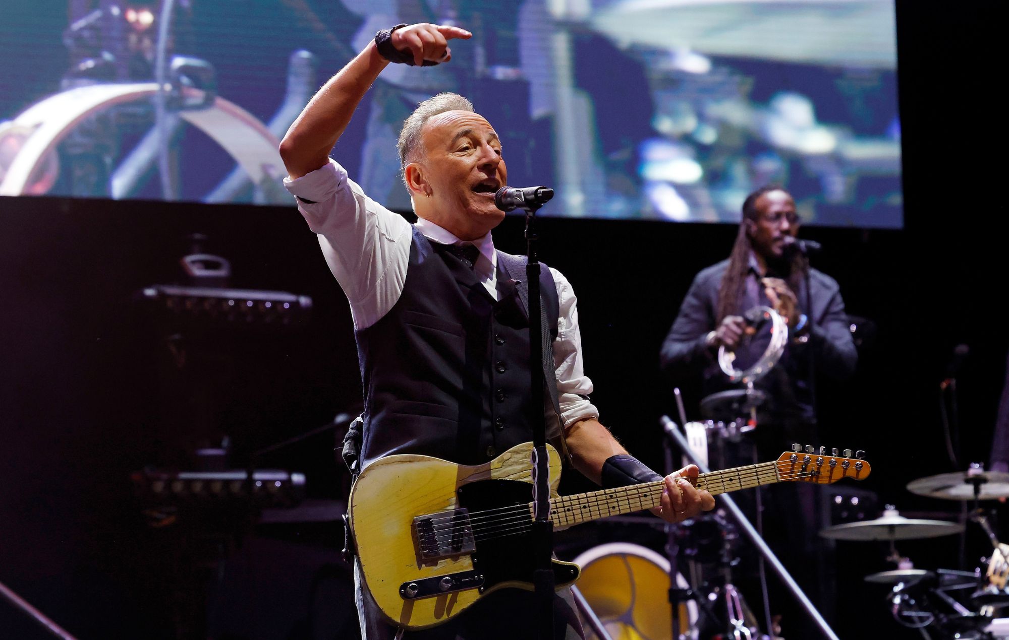 Bruce Springsteen performs during the 2024 Sea.Hear.Now Festival