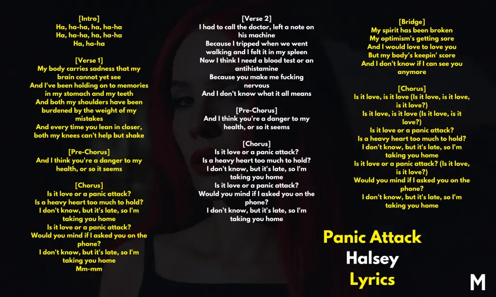 Halsey Panic Attack Lyrics