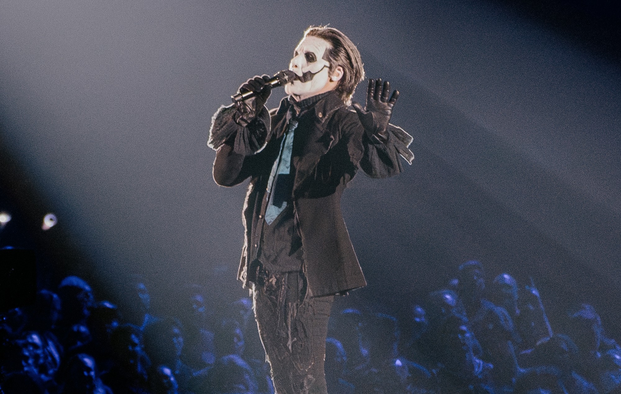 Tobias Forge performs as Ghost frontman Papa Emeritus IV