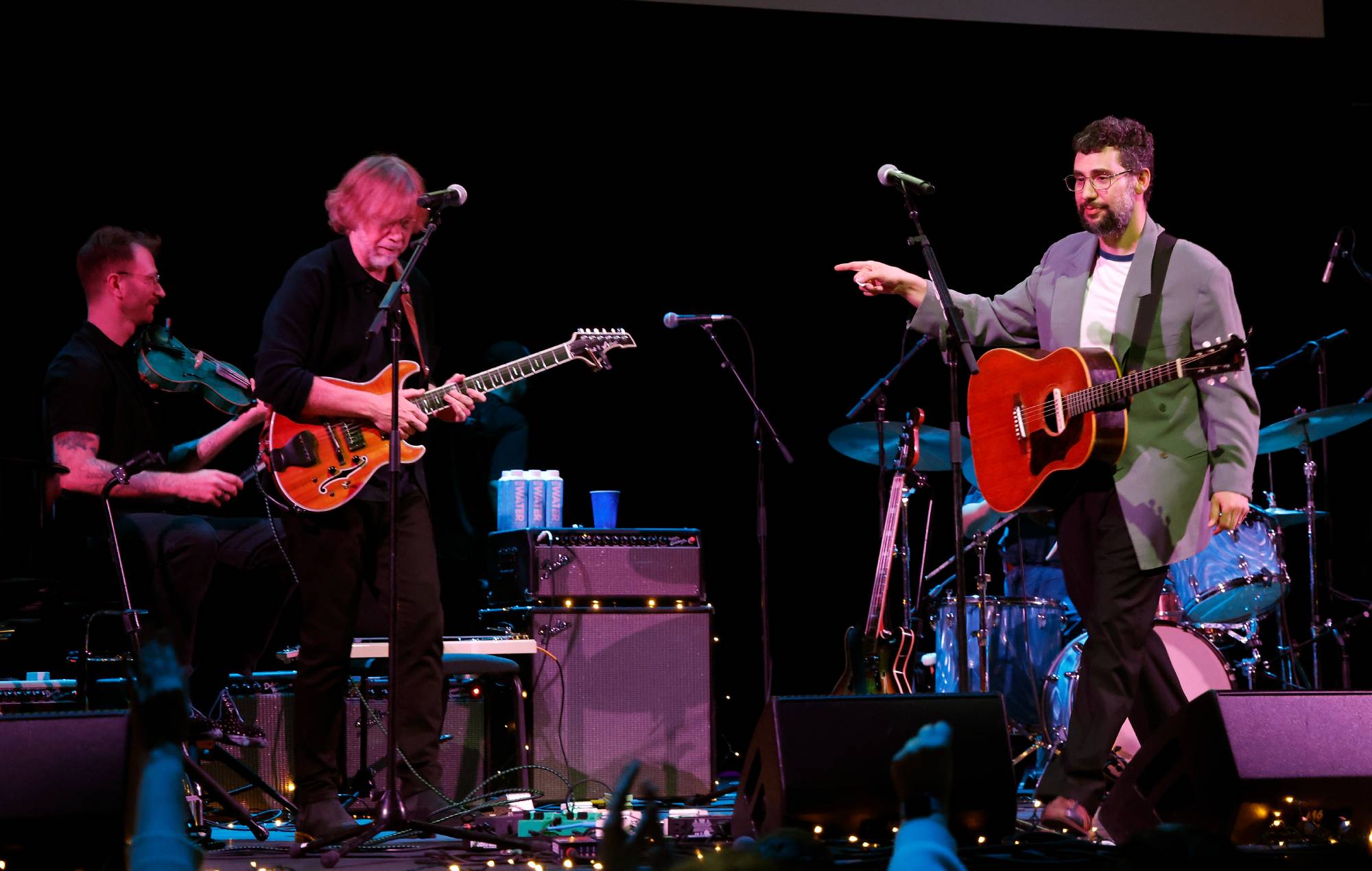 Trey Anastasio performs with Bleachers during the 10th Annual Ally Coalition Talent Show. (Photo by Taylor Hill/Getty Images for The Ally Coalition)