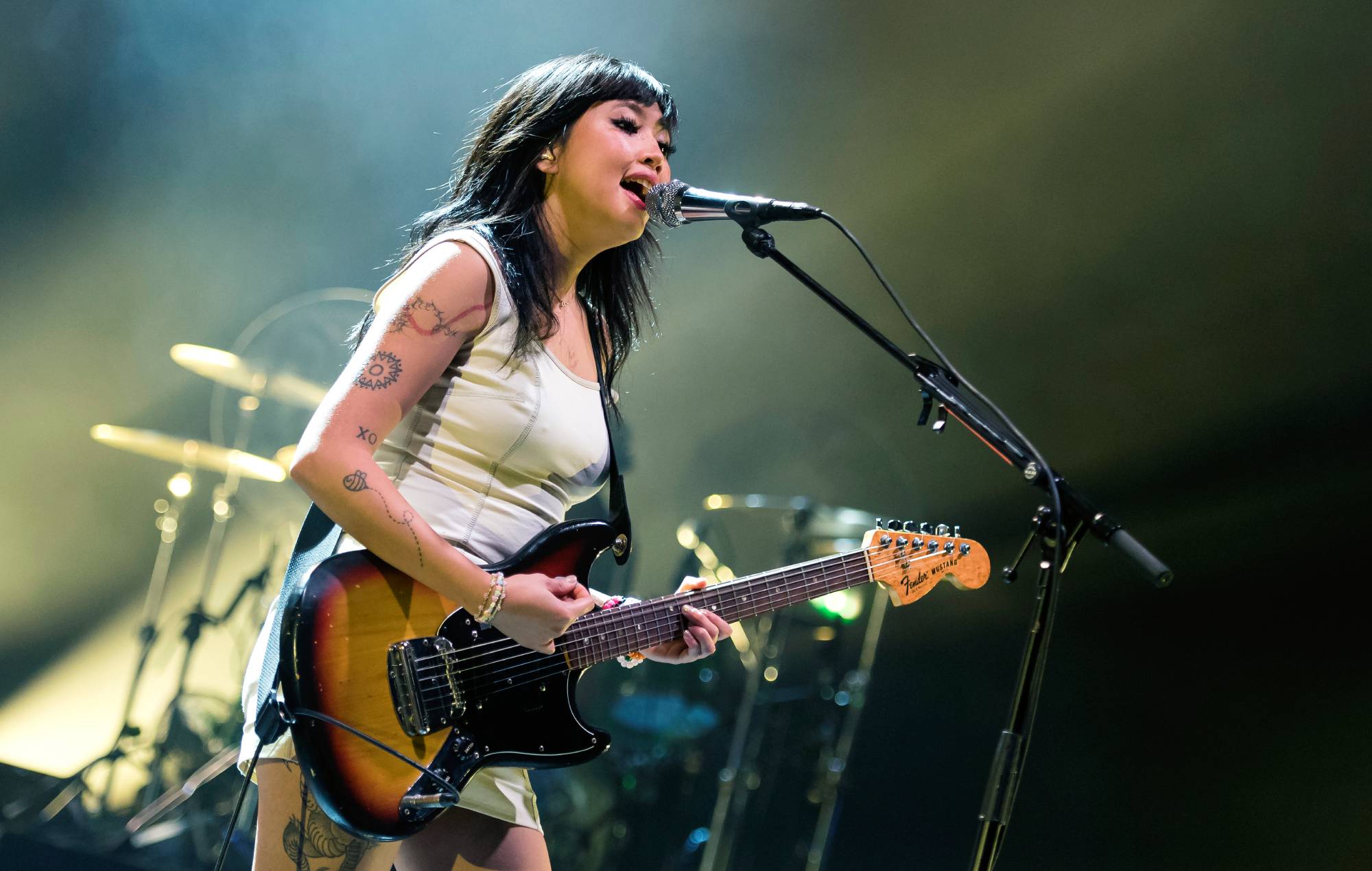 Beabadoobee performs at O2 Academy Brixton on October 19, 2022 in London, England. (Photo by Matthew Baker/Getty Images)