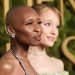 Ariana Grande and Cynthia Erivo recreate viral “holding space” meme from ‘Wicked’ press tour at Golden Globes 2025