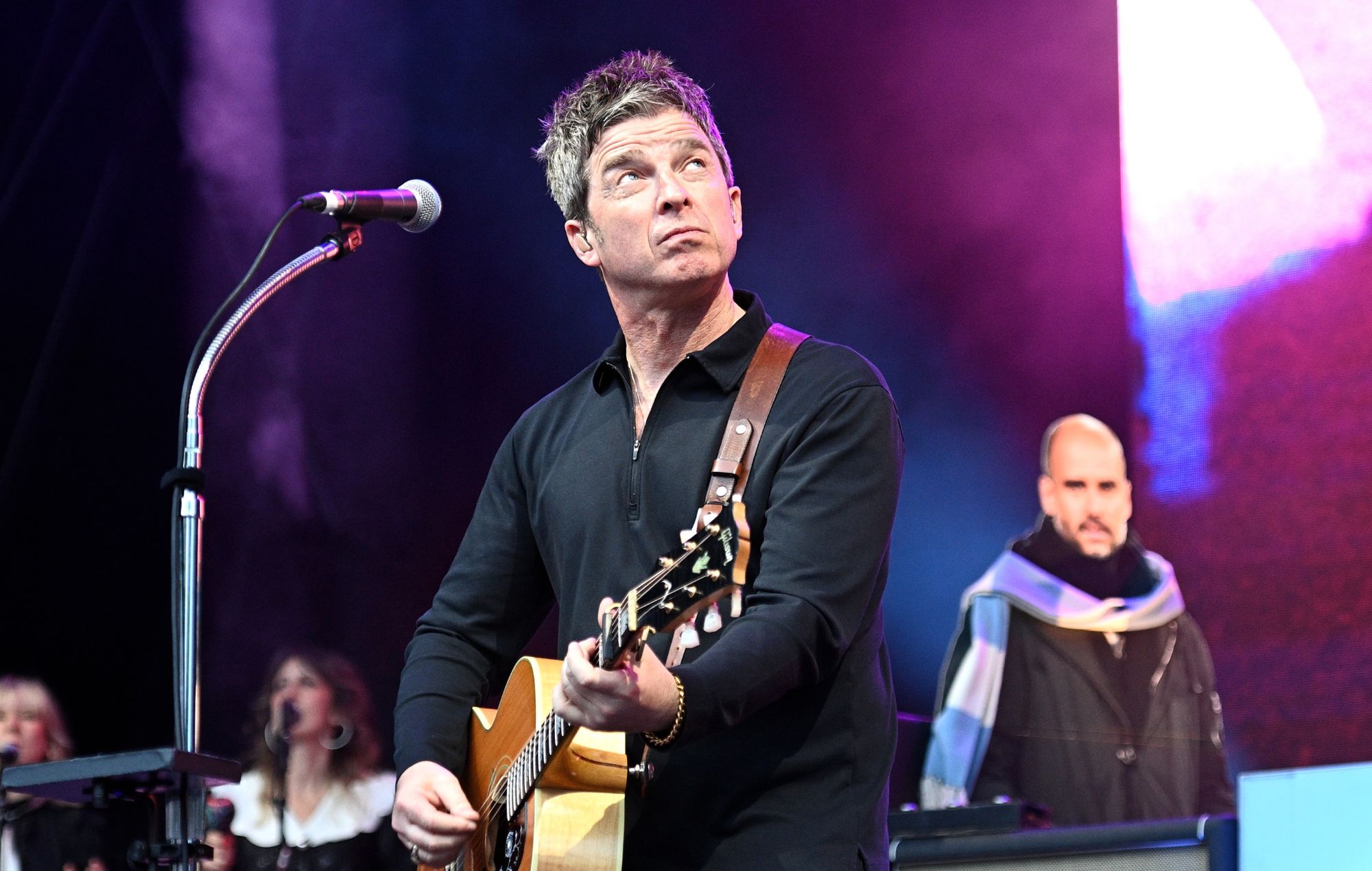 Noel Gallagher performs in 2024