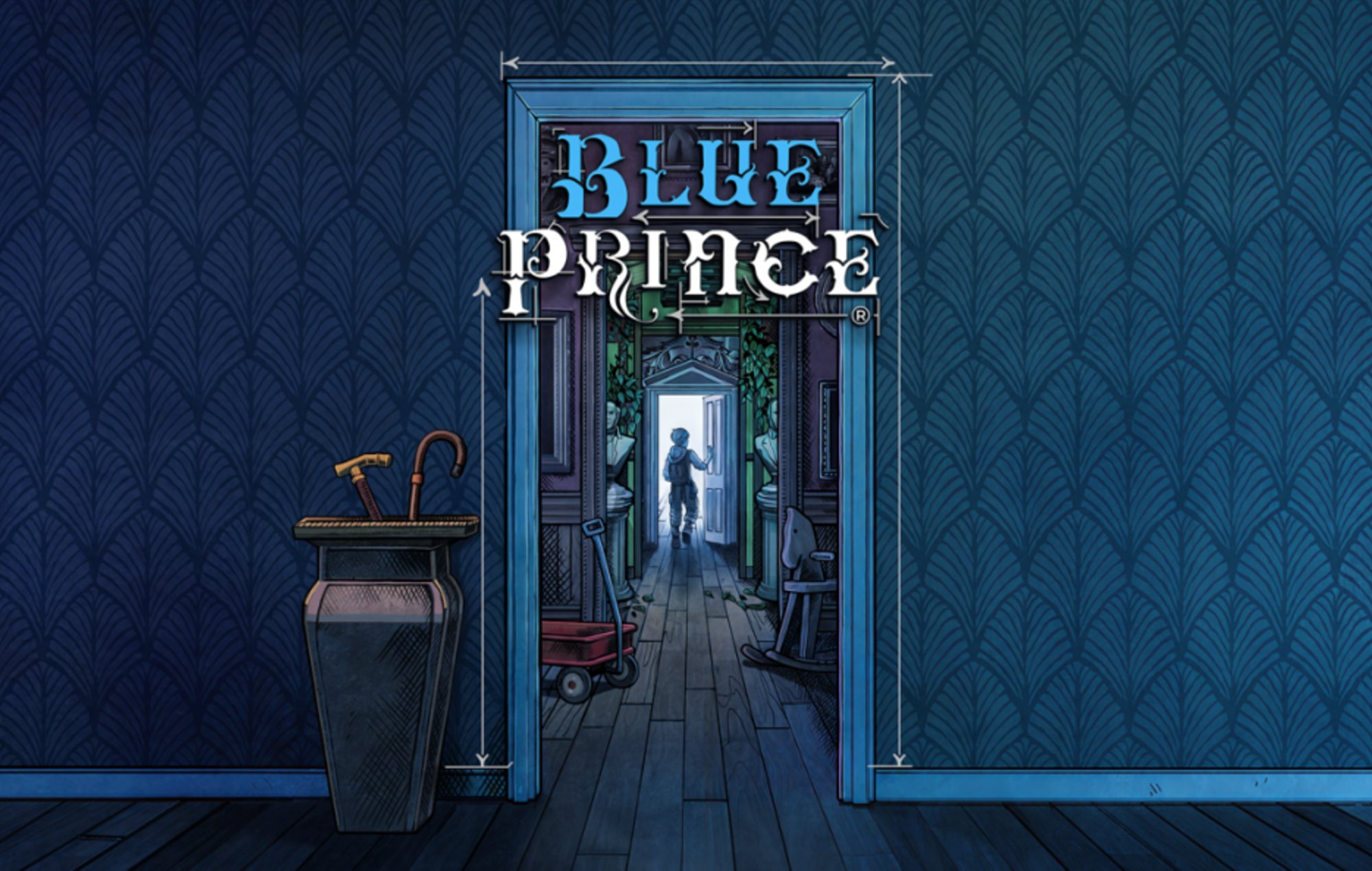PS Plus April 2025 Games: The Blue Prince key art can be seen