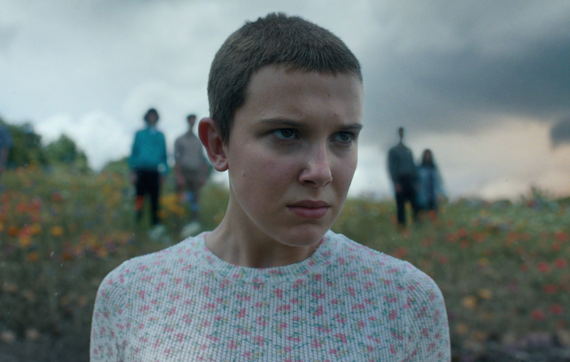 Millie Bobbie Brown in 'Stranger Things'. Credit: Netflix