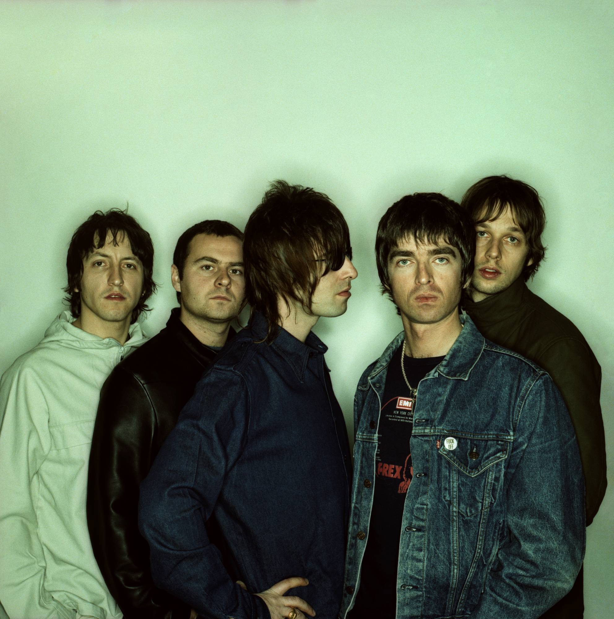 Oasis from 'Roll With It: Oasis in Photographs 1994–2002'. Credit: Tom Sheehan