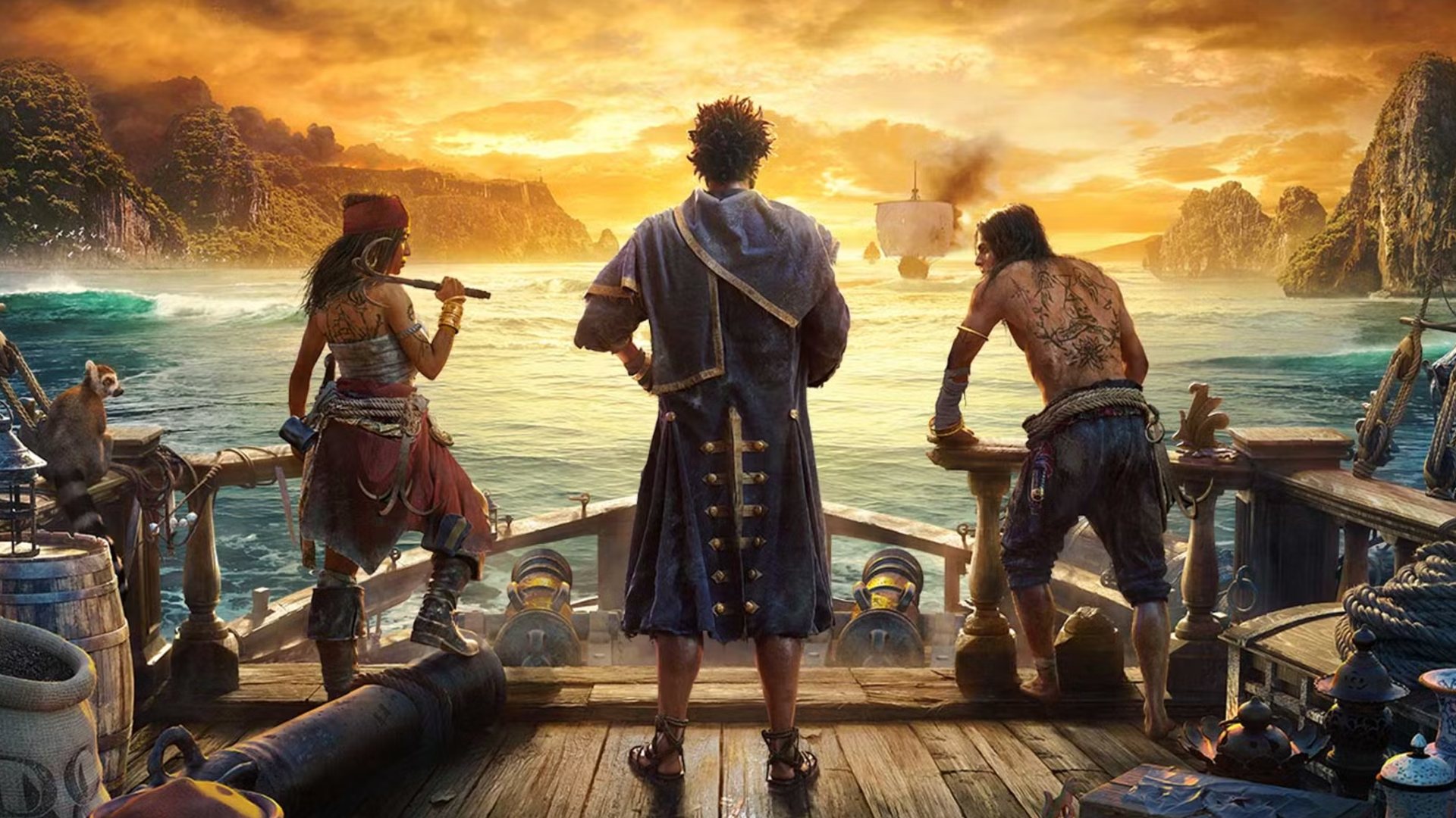 PS Plus May 2025 Games: Several pirates can be seen