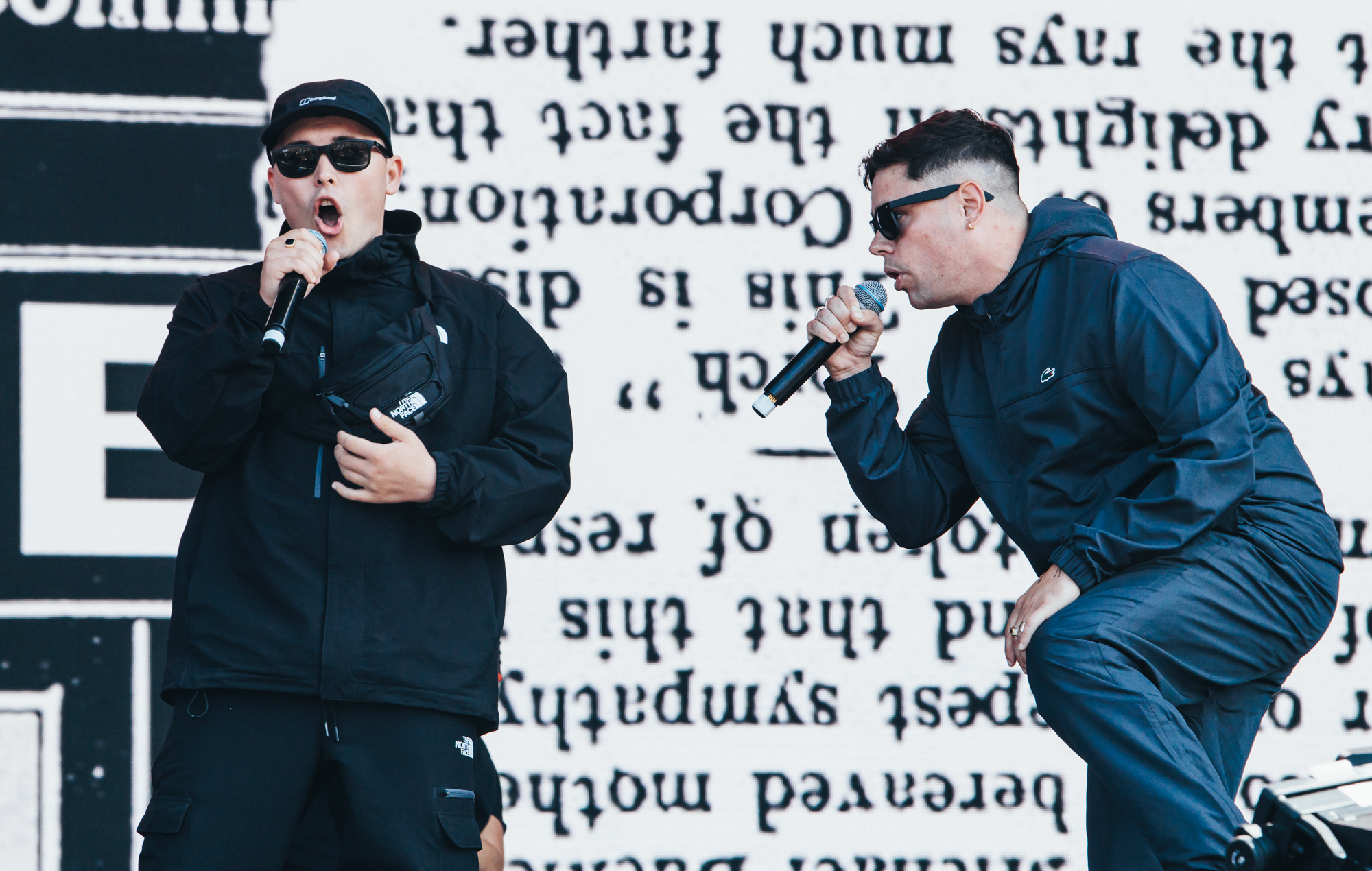 Kneecap live at Reading 2024, photo by Andy Ford