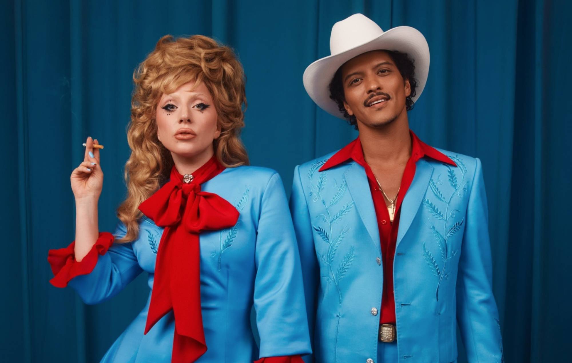Lady Gaga and Bruno Mars