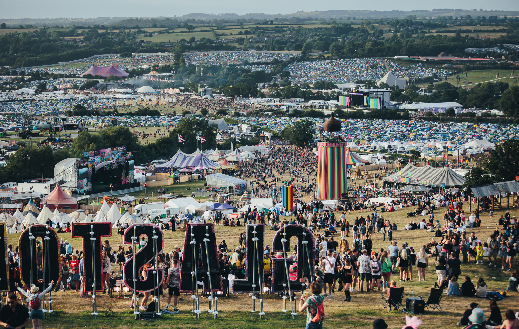 Glastonbury 2025, photo by Andy Ford