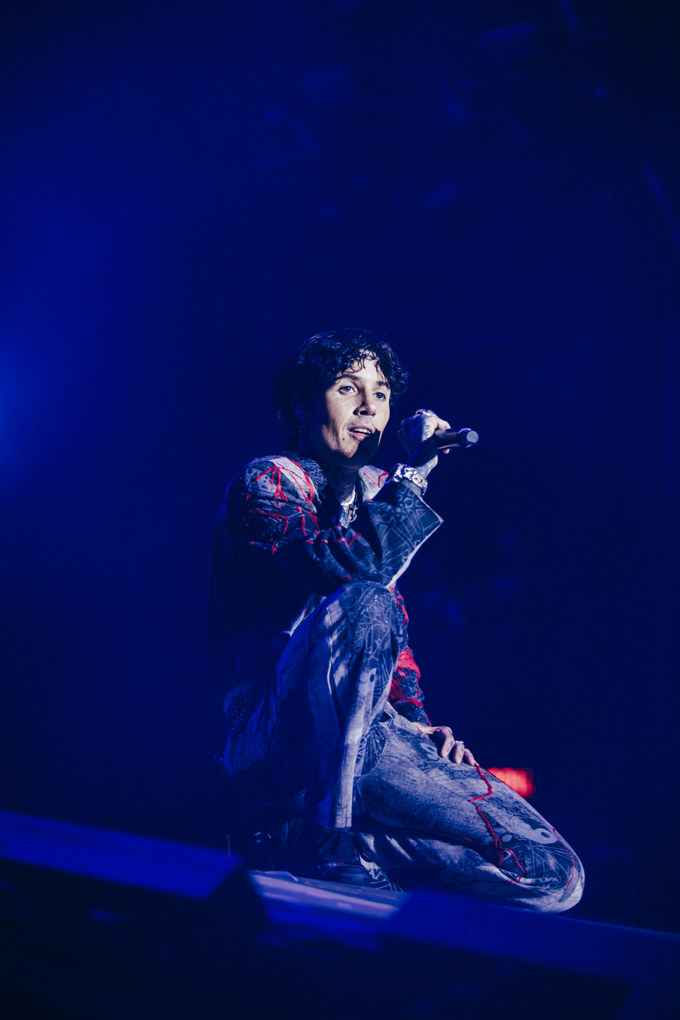 Bring Me The Horizon live at Reading 2025. Credit: Derek Bremner for NME