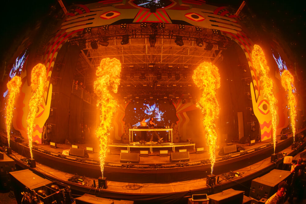 Fire Stage Elements Music festival photo credit Chris Lavado