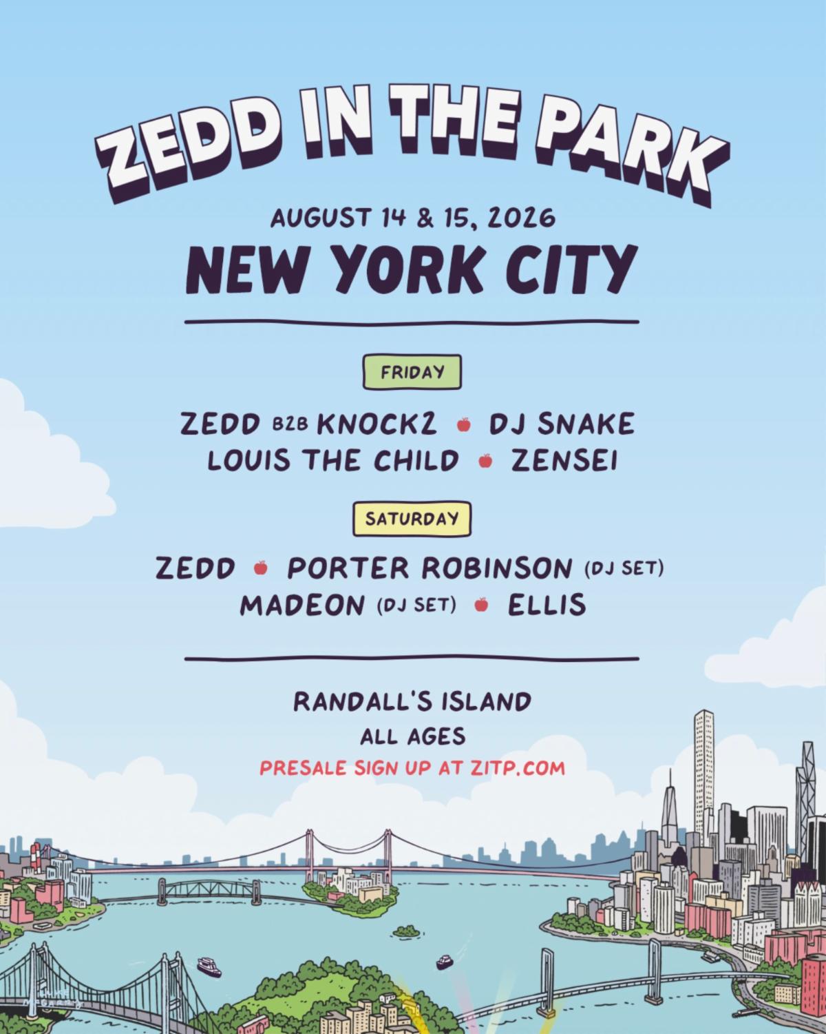Zedd In The Park Returns With East Coast Debut at NYC